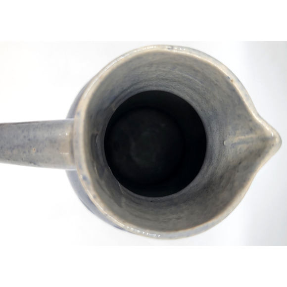 Westerwald Stoneware Pitcher Jug Cobalt Blue .5 Liter Floral 1950 - 1970 - Picture 6 of 8